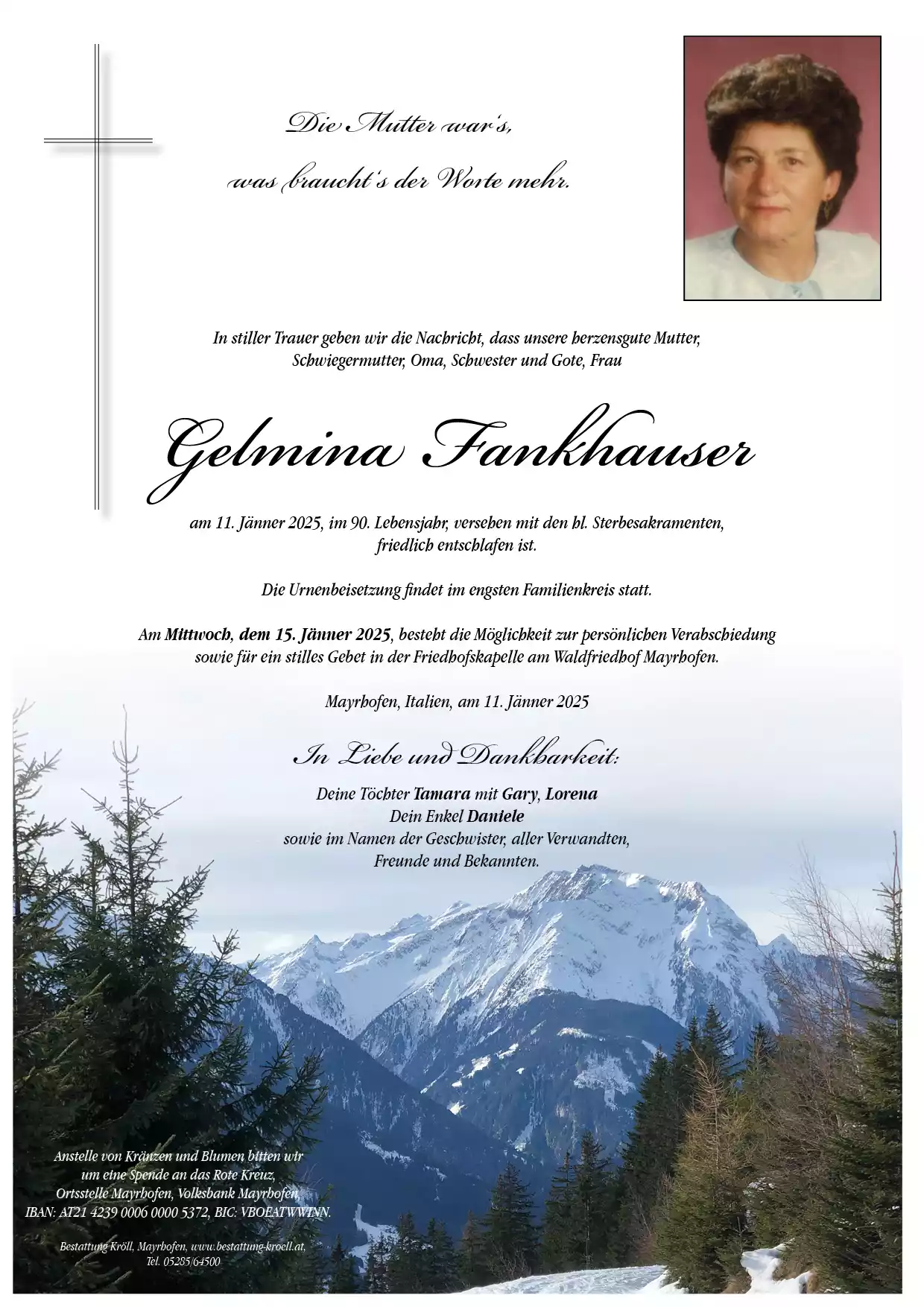 Parte von Gelmina Fankhauser